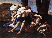 Nicolas Poussin Rinaldo and Armida 1625Oil on canvas France oil painting artist